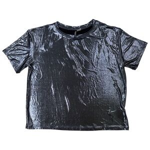 Divided | Metallic T-Shirt Size XS